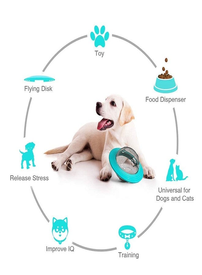 PETLICIOUS & MORE كرة مكافآت Petlicious & More®، لعبة كوبية لإطعام الكلاب، موزع طعام للجراء، لعبة مضغ تفاعلية متعددة الوظائف للكلاب (قد يختلف اللون) - Image 4